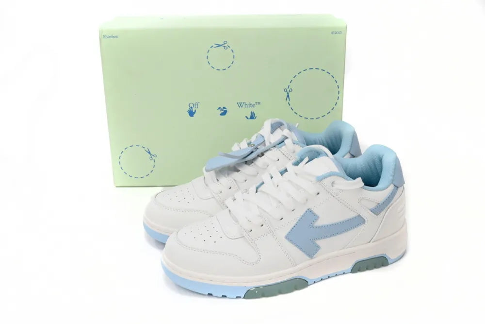 OFF-WHITE Out Of Office Sky Blue And White