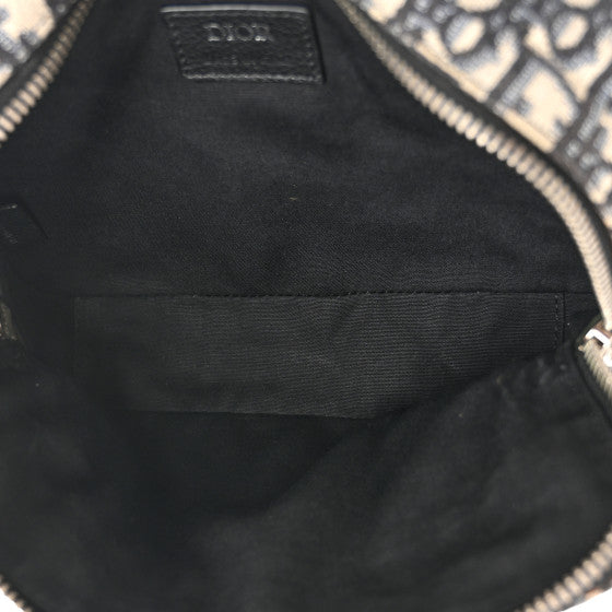 CHRISTIAN DIOR
HOMME Oblique Safari Messenger Blue