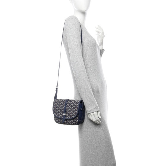 GOYARD
Goyardine Belvedere II PM Messenger Bag Navy