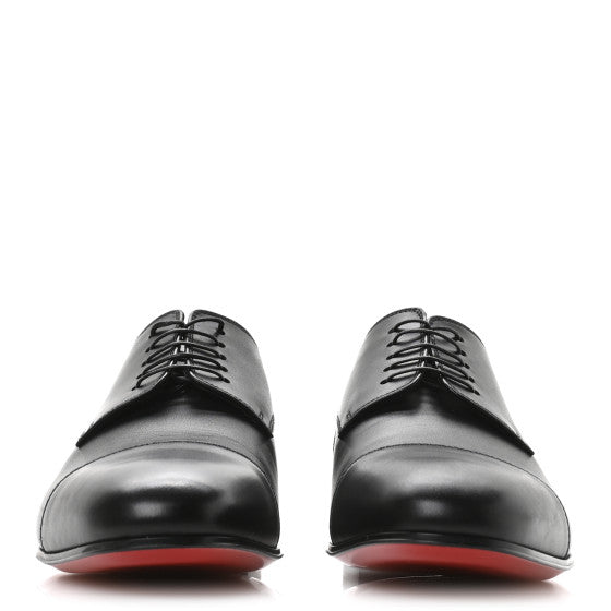 CHRISTIAN LOUBOUTIN
Calfskin Mens Surcity Flat Derby Oxford 42 Black