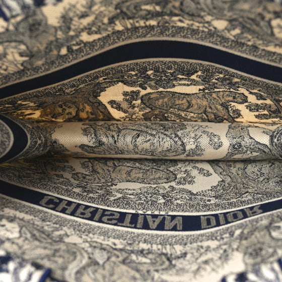 CHRISTIAN DIOR
Canvas Embroidered Large Dioriviera Toile De Jouy Book Tote