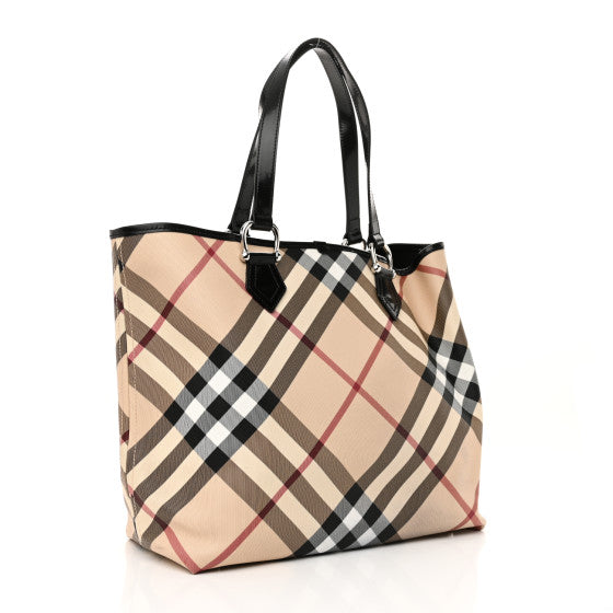BURBERRY
Nova Check Large Nickie Tote Black