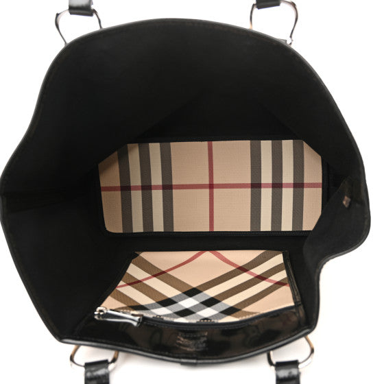 BURBERRY
Nova Check Large Nickie Tote Black