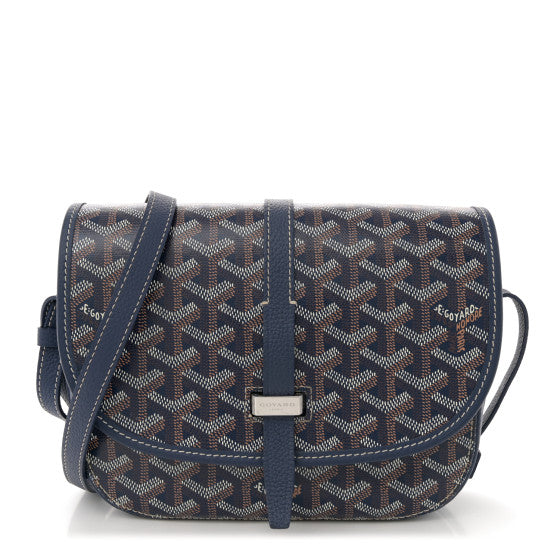 GOYARD
Goyardine Belvedere II PM Messenger Bag Navy