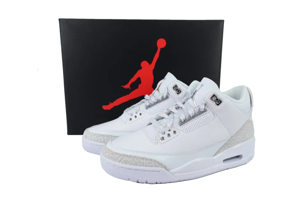 JORDAN 3 WHITE