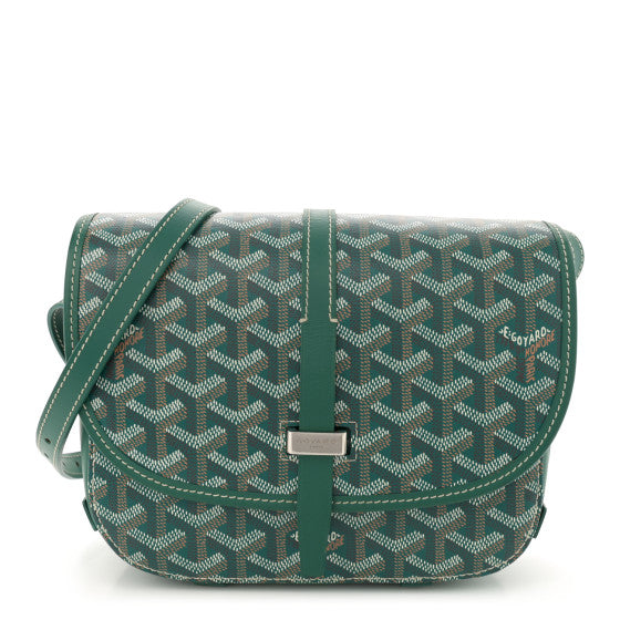 GOYARD
Goyardine Belvedere II PM Messenger Bag Green