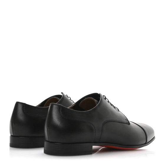 CHRISTIAN LOUBOUTIN
Calfskin Mens Surcity Flat Derby Oxford 42 Black