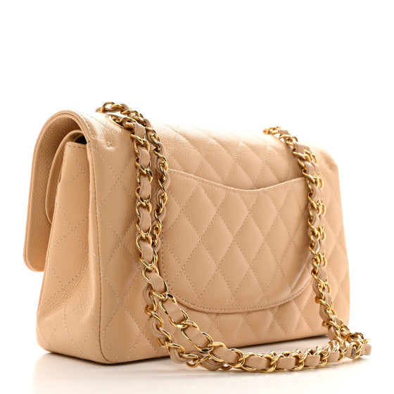 CHANEL
Caviar Quilted Medium Double Flap