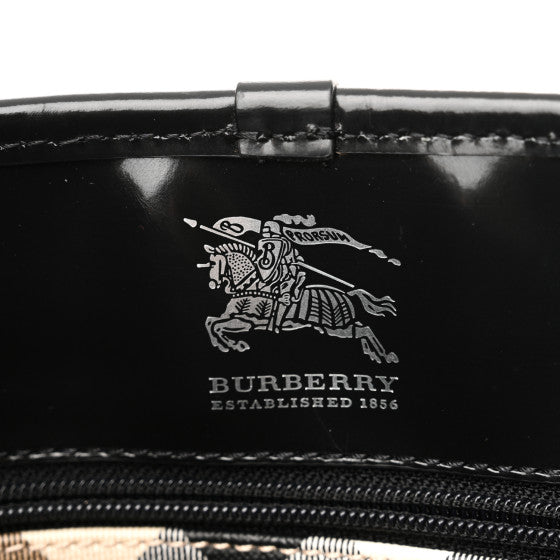 BURBERRY
Nova Check Large Nickie Tote Black