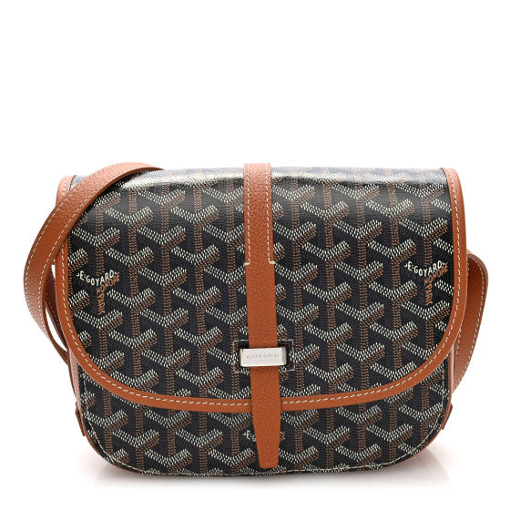 GOYARD
Goyardine Belvedere II PM Messenger Bag Black Gold
