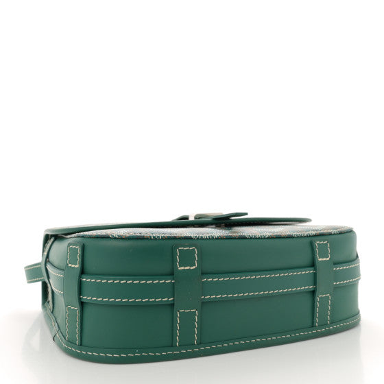 GOYARD
Goyardine Belvedere II PM Messenger Bag Green