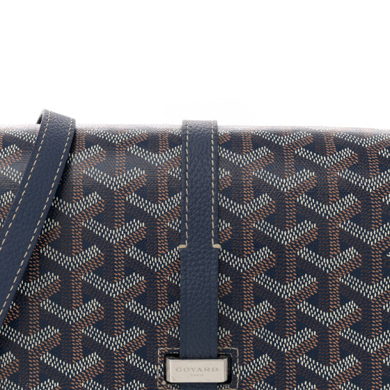GOYARD
Goyardine Belvedere II PM Messenger Bag Navy