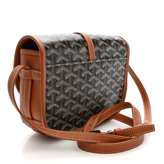 GOYARD
Goyardine Belvedere II PM Messenger Bag Black Gold