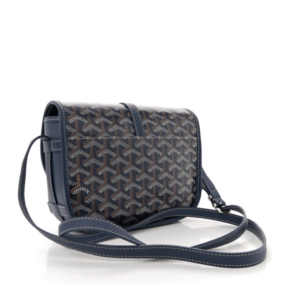 GOYARD
Goyardine Belvedere II PM Messenger Bag Navy