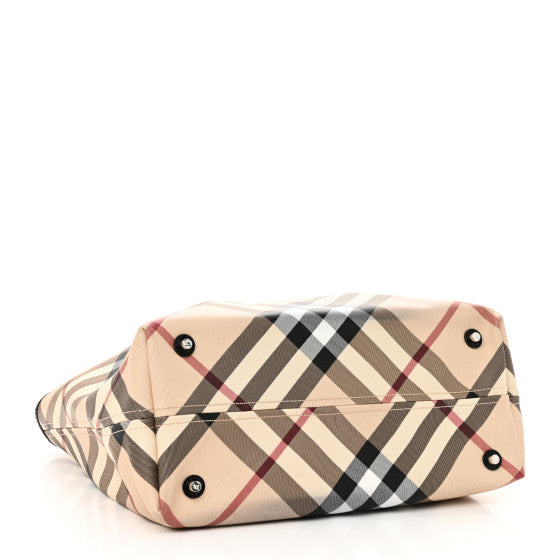 BURBERRY
Nova Check Large Nickie Tote Black