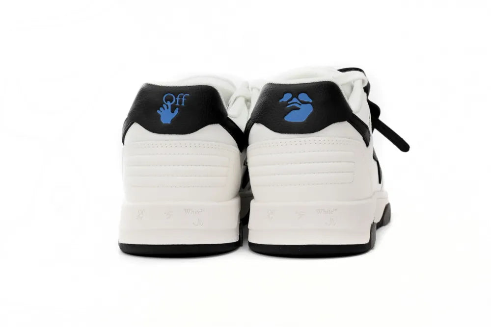 OFF-WHITE Out Of Office OOO 30 MM Low Tops Black White
