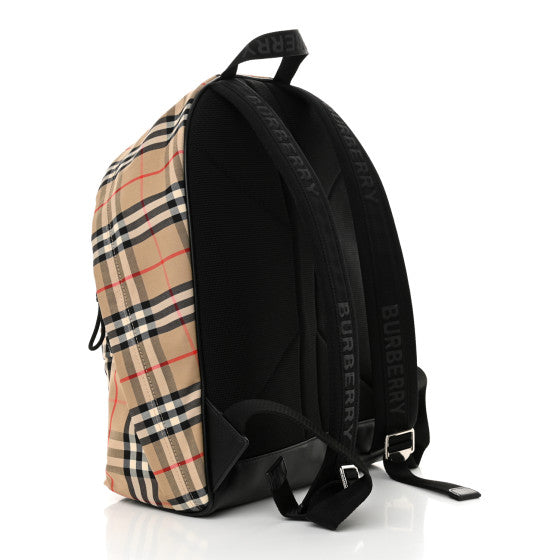 BURBERRY
Vintage Check Jett Backpack Archive Beige