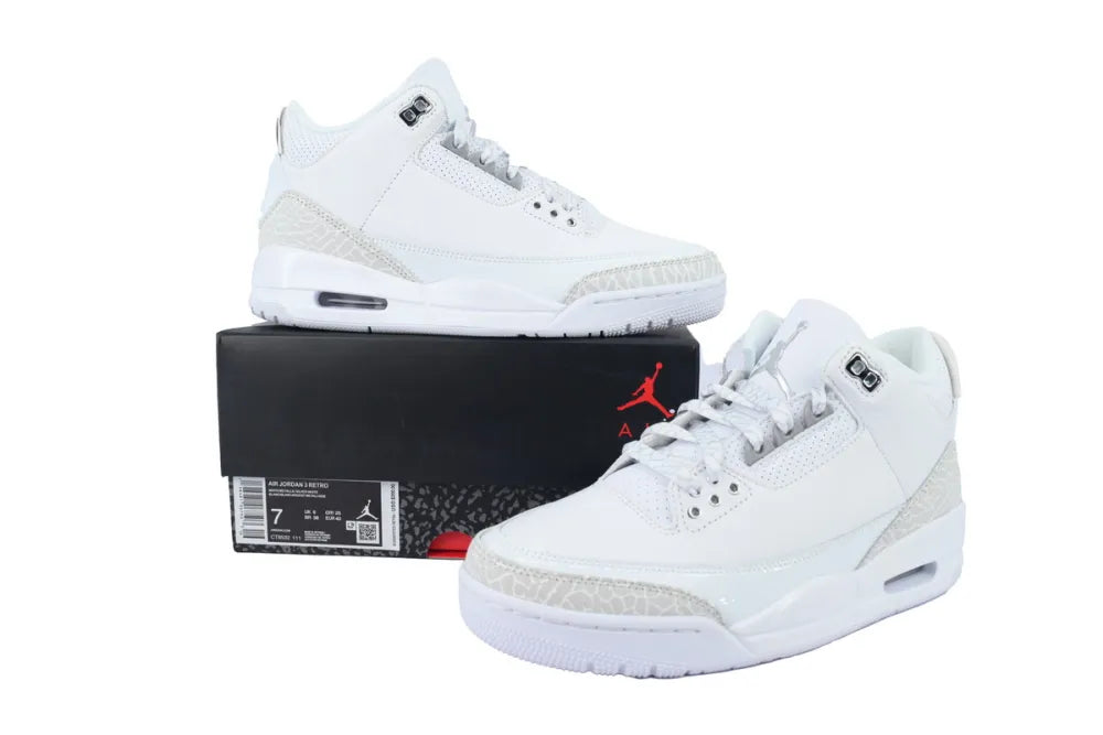 JORDAN 3 WHITE