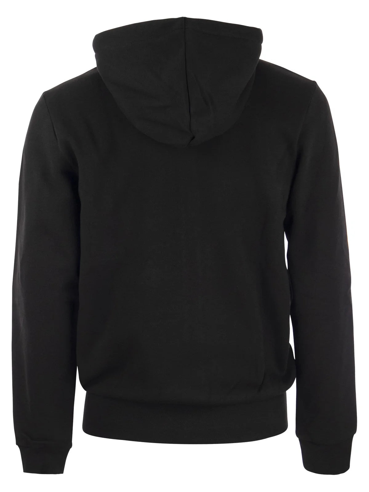 Lacoste Logo Embroidered Zip-up Drawstring Hoodie