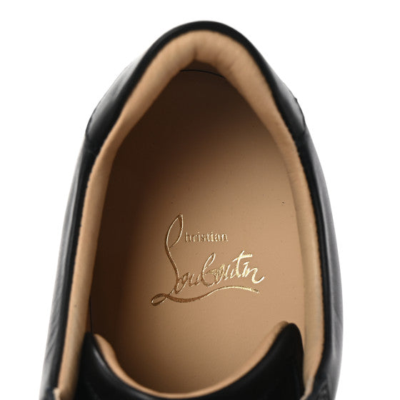 CHRISTIAN LOUBOUTIN
Suede Louis m Flat Sneakers Black
