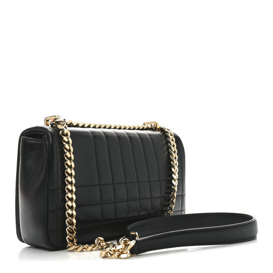BURBERRY
Lambskin Quilted Small Lola Bag Black