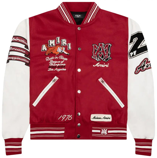 Amiri Tiger Varsity Jacket