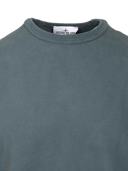 Stone Island Logo Patch Crewneck Sweatshirt