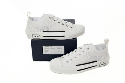 DIOR B23 LOW SILVER