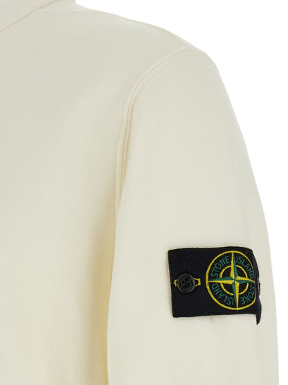 Stone Island Logo Patch Crewneck Sweatshirt