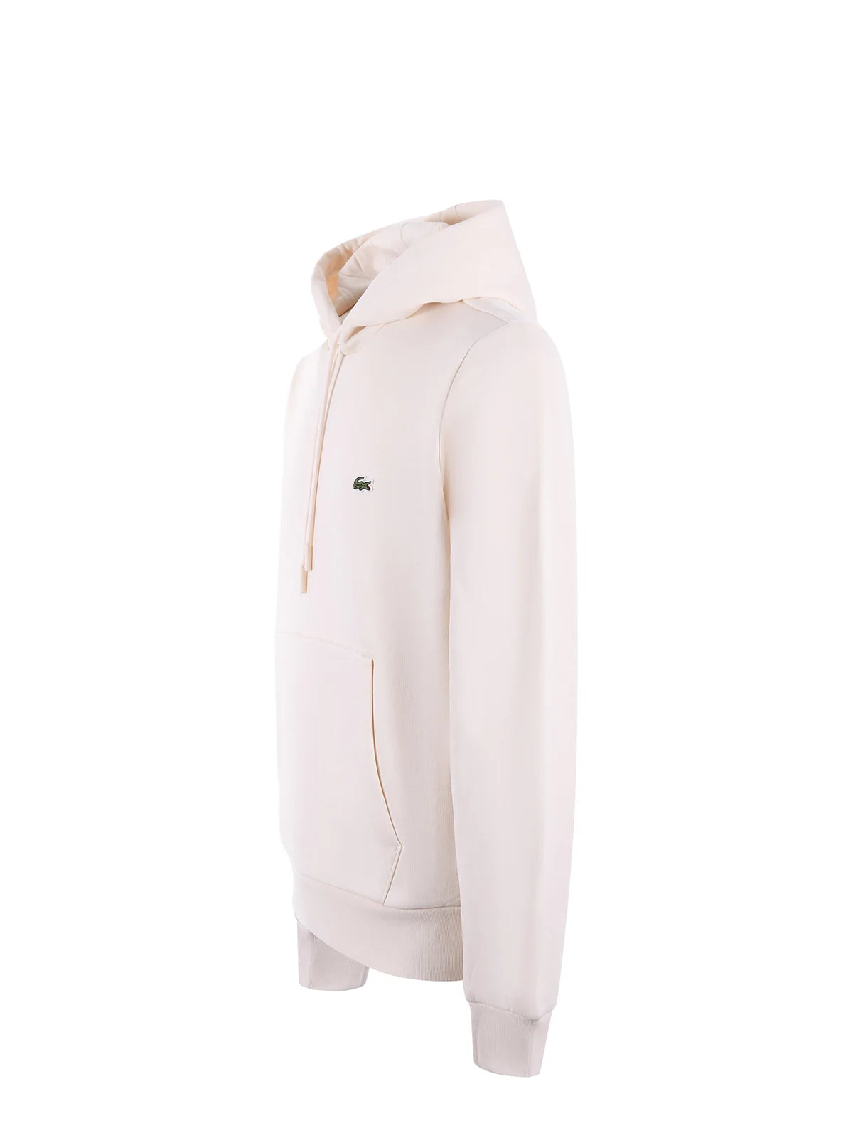 Lacoste Logo Embroidered Drawstring Hoodie