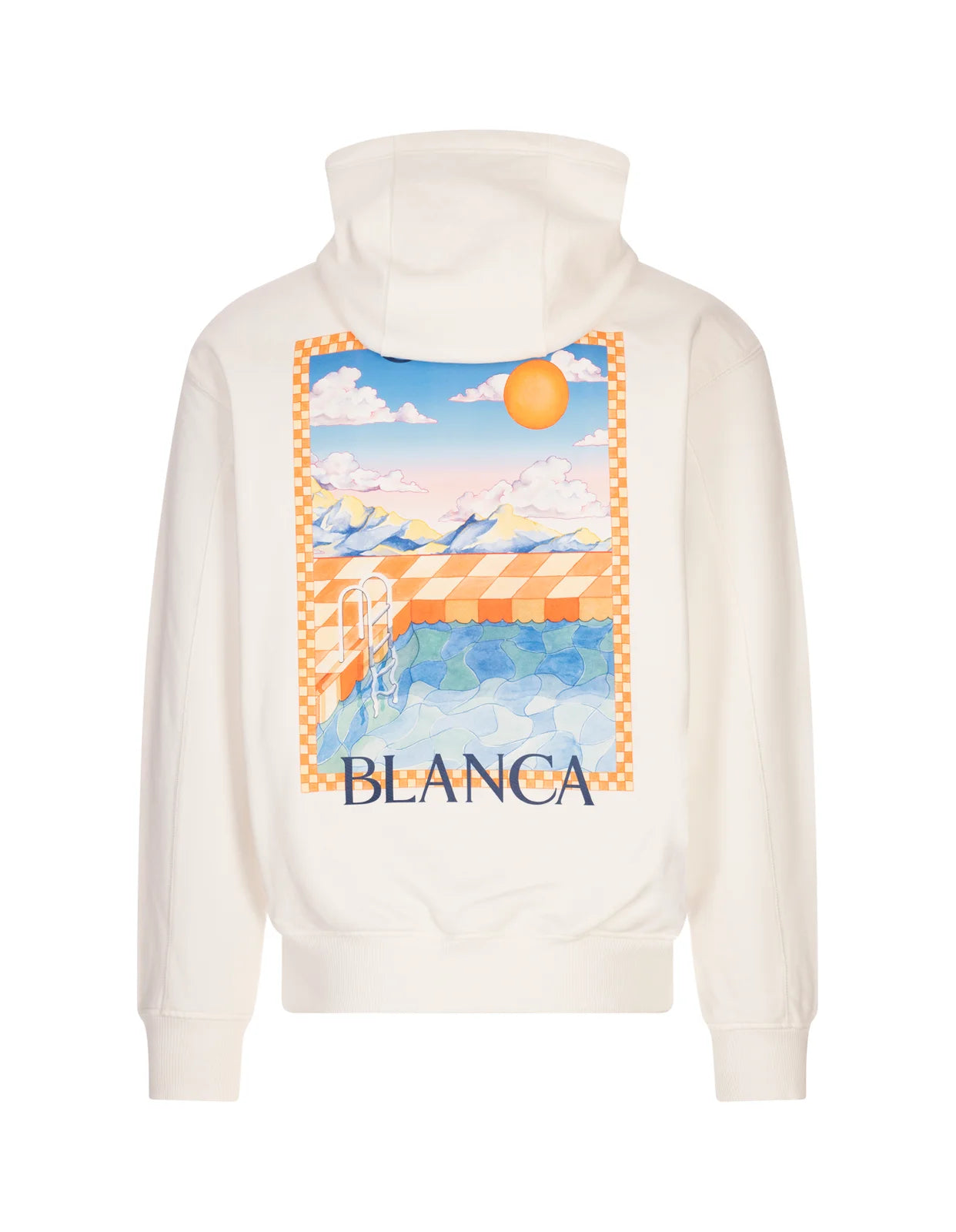 Casablanca printed Hoodie