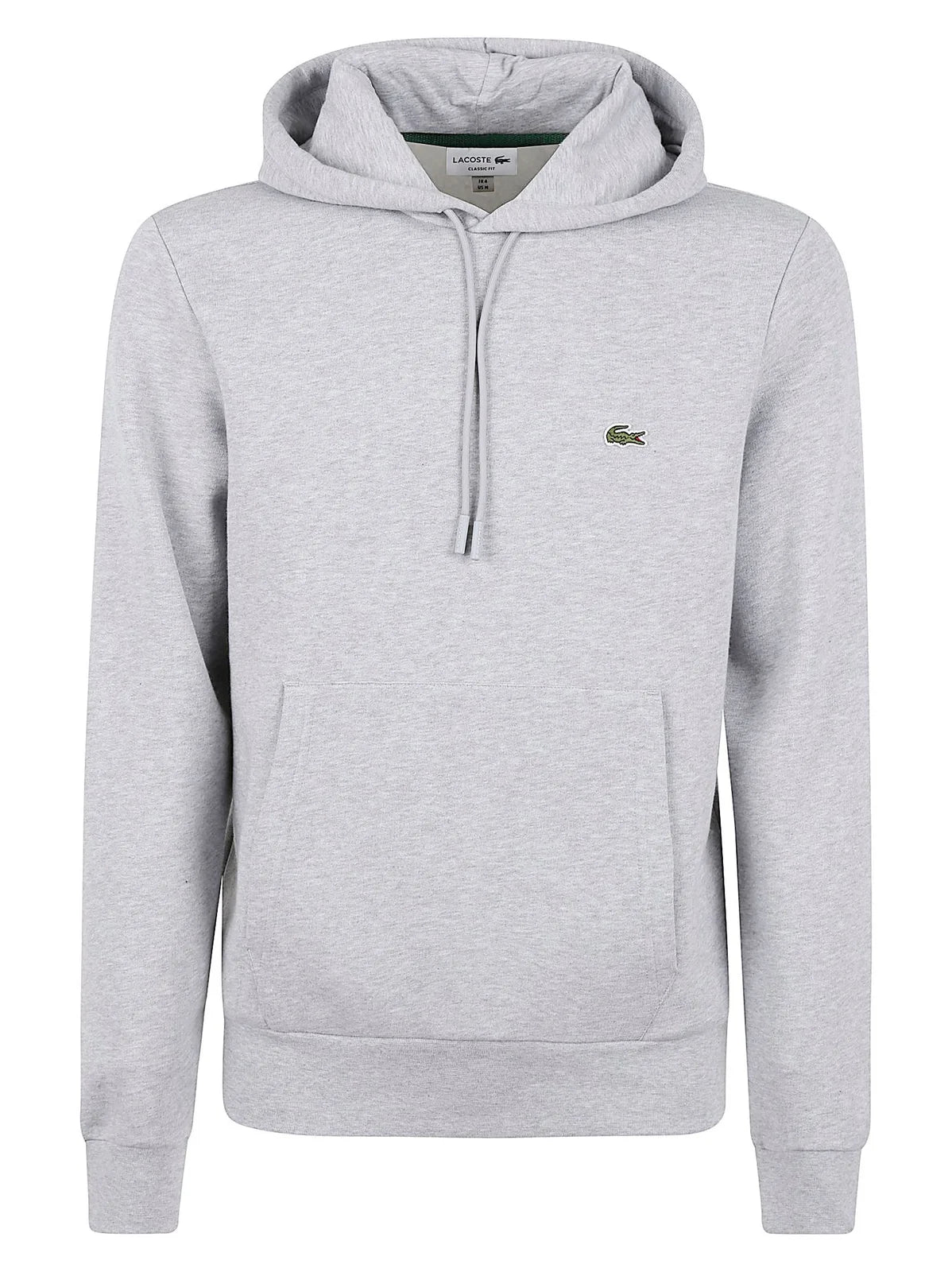 Lacoste Logo Embroidered Drawstring Hoodie