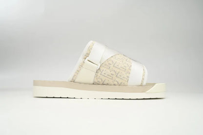 DIOR SLIDES WHITE