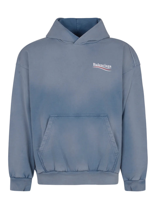 Balenciaga Logo Printed Hoodie