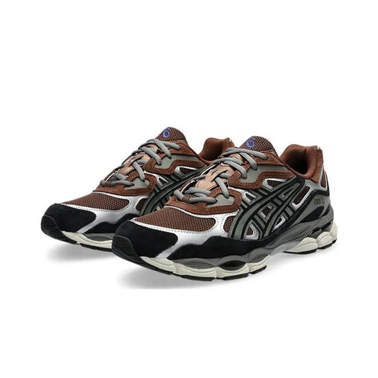 Asics Gel-NYC Red Brown Grey