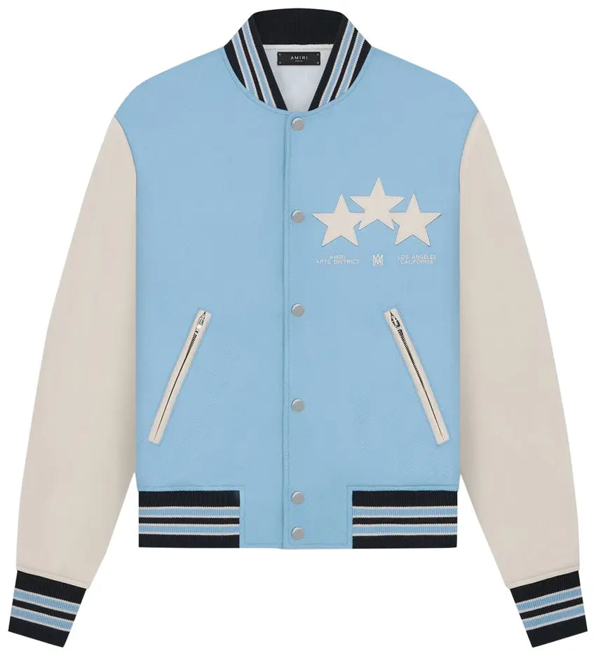 Amiri Stars Varsity Jacket