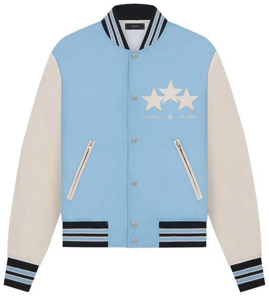 Amiri Stars Varsity Jacket
