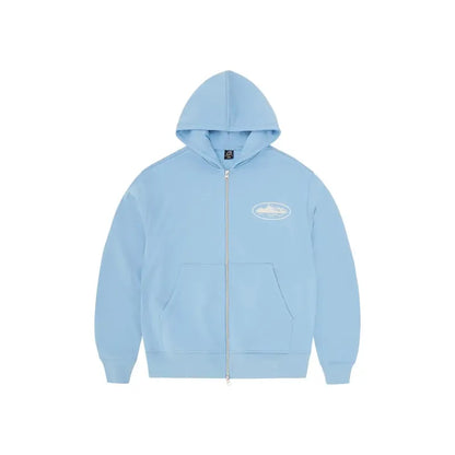 CORTEIZ ISLAND PUFF PRINT ZIP HOODIE