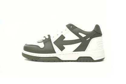Off White Out Of Office Military Green White