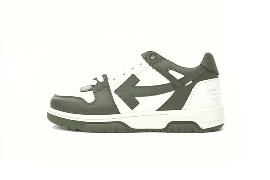 Off White Out Of Office Military Green White