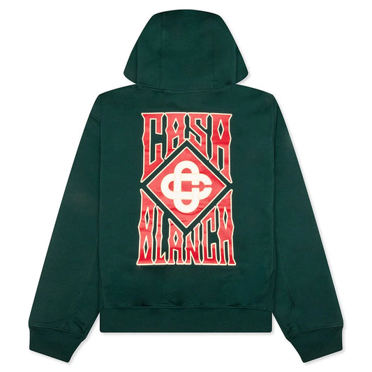 Casablanca printed Hoodie