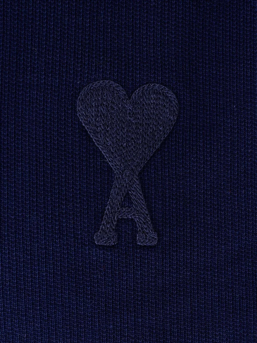 AMI Paris Logo Detailed Drawstring Hoodie