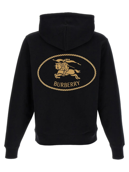 Burberry Logo Printed Hoodie