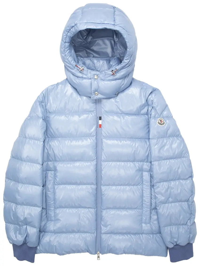 Moncler Maya Hooded Puffer Shiny