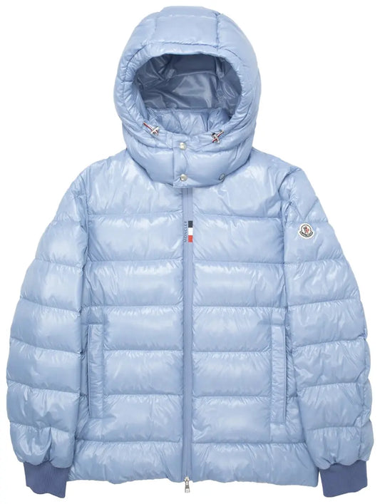 Moncler Maya Hooded Puffer Shiny