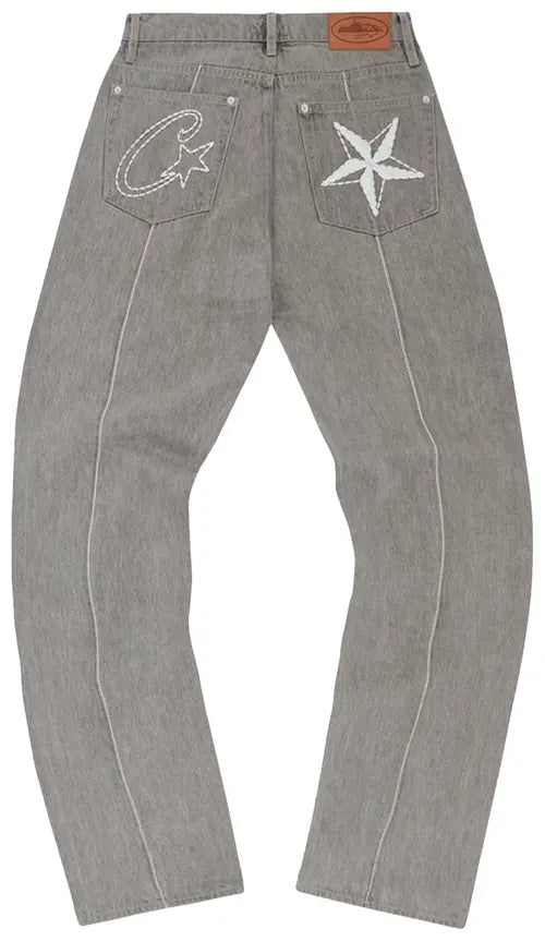 Corteiz C-Star Stitch-Down Jeans
