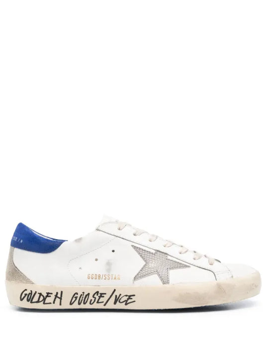 Golden Goose
Super-Star distressed leather sneakers