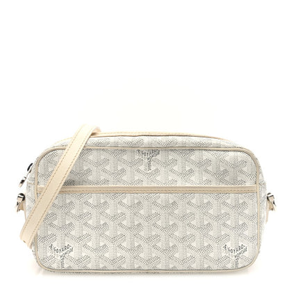 GOYARD 
Goyardine Sac Cap Vert White