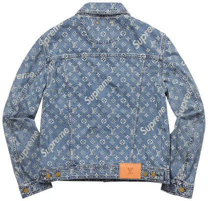 LV x Supreme denim Jacket