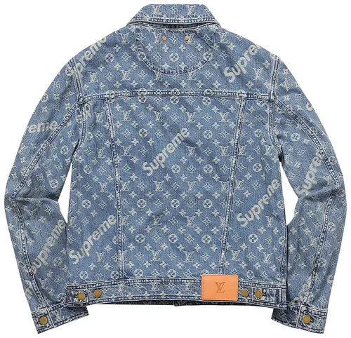 LV x Supreme denim Jacket